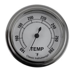 Classic Instruments Classic White Series Gauges CW326SLF-06