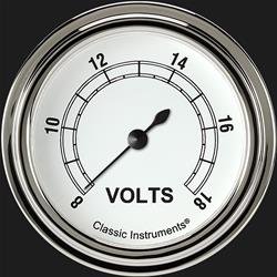 Classic Instruments Classic White Series Gauges CW330SLF