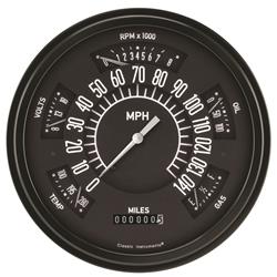 Classic Instruments 1966-77 Ford Bronco Package Gauge Sets for 1966-1977 BRONCO - FB66B