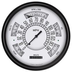 Classic Instruments 1966-77 Ford Bronco Package Gauge Sets for 1966-1977 BRONCO - FB66T