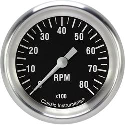 Classic Instruments Hot Rod Series Tachometers HR383APF