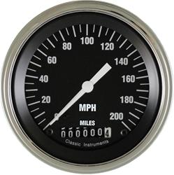 Classic Instruments Hot Rod Series Speedometers HR57SLF