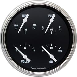 Classic Instruments Hot Rod Series Gauge Sets HR75SLF