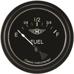 Classic Instruments Moal Bomber Series Gauges MA212BLC