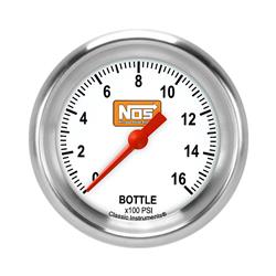 Classic Instruments NOS Bottle Pressure Gauges NOS368WAPF