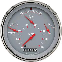 Classic Instruments Gauge Kits and Instrument Clusters TE40GSLF