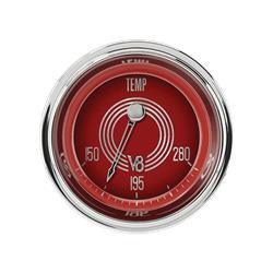 Classic Instruments V8 Red Steelie Series Gauges V8RS26SLC
