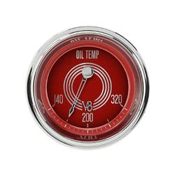 Classic Instruments V8 Red Steelie Series Gauges V8RS28SHC