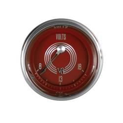 Classic Instruments V8 Red Steelie Series Gauges V8RS30SHC