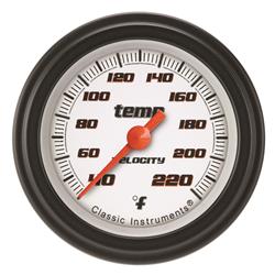 Classic Instruments Velocity Series Gauges VS129WBLF