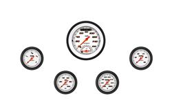 Classic Instruments Velocity White Series Gauge Sets VS135WBLF