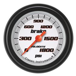 Classic Instruments Velocity Series Gauges VS167WBLF