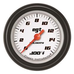 Classic Instruments Velocity Series Gauges VS198WBLF