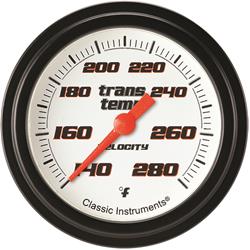 Classic Instruments Velocity Series Gauges VS327WBLF