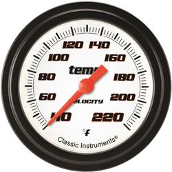Classic Instruments Velocity Series Gauges VS329WBLF