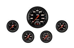 Classic Instruments Velocity Black Series Gauge Sets VS365BBLF