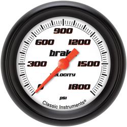 Classic Instruments Velocity Series Gauges VS367WBPF