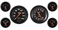 Classic Instruments Velocity Series Gauge Sets VS51BBLF