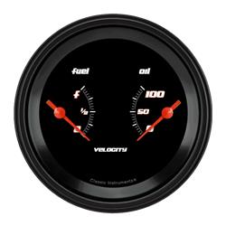 Classic Instruments Velocity Black Series Gauge Sets VS72BBLC