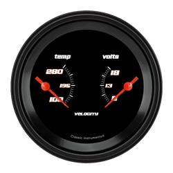 Classic Instruments Velocity Black Series Gauge Sets VS74BBLC