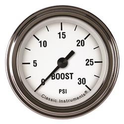 Classic Instruments White Hot Series Gauges WH142SLF