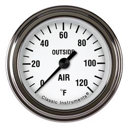 Classic Instruments White Hot Series Gauges WH199SLF