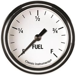 Classic Instruments White Hot Series Gauges WH309SLF