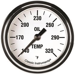Classic Instruments White Hot Series Gauges WH328SLF