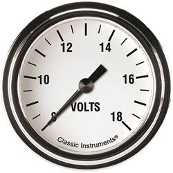 Classic Instruments White Hot Series Gauges WH330SLF