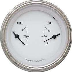 Classic Instruments White Hot Series Gauge Sets WH72SLF