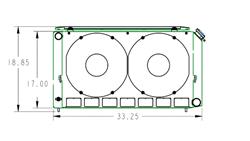 PWR North America OE Fit Radiator Modules for 1968-1972 CHEVELLE - 15-10211