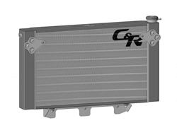 PWR North America OE Fit Radiators for 1967-1970 MUSTANG - 25-11551