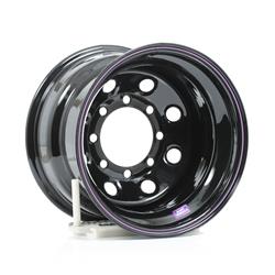 Bart Wheels 413-5008 - Bart Wheels Super Trucker Black Wheels