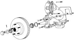 Classic Performance Front Disc Brake Kits 4852CBK-4.5