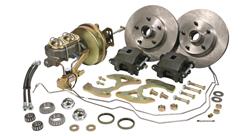 Classic Performance 1955-64 Chevy Fullsize Car Complete Stock Spindle Disc Brake Kits 5557CBK-S-7
