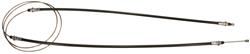 Classic Performance Emergency Brake Cables 5557EBC