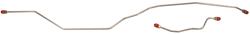 Classic Performance Brake Line Kits 5557RLK-SS