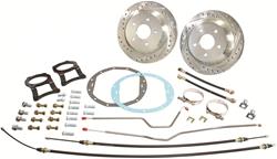 Classic Performance Rear Disc Brake Kits for 1955-1957 BEL AIR, ONE-FIFTY SERIES, TWO-TEN SERIES - 5557RWBK-E