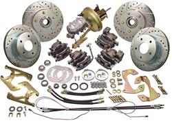 Classic Performance Complete Front and Rear Disc Brake Kits 5864FRBK-D