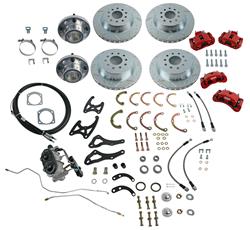 Classic Performance Disc Brake Kits 6568FRBK-BB-R