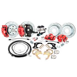 Classic Performance Complete Front and Rear Big Brake Kits for 1967-1970 C10 PICKUP, C15/C1500 PICKUP - 6770FRBK6-BB-R