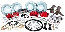 Classic Performance Complete Front and Rear Disc Brake Kits 7387FRBK5-BB-R