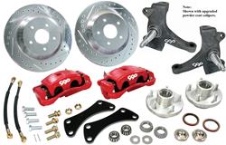 Classic Performance Front Big Brake Kits 7387SWBK-65213