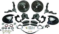 Classic Performance Ford Stock Height Disc Brake Kits for 1975-1980 GRANADA - 7580SWBK-S
