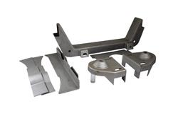 Classic Performance Mustang IFS Crossmembers for 1964-1970 MUSTANG - E6470M2-X