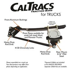 Calvert Racing U-Bolts, Leaf Spring 7610-300