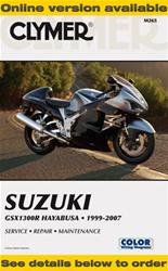 Clymer Repair Manuals for 1999-2007 GSX1300R HAYABUSA - M 265