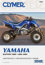 Clymer Repair Manuals for 2006-2009 YFM700R RAPTOR, 2007 YFM700R RAPTOR GYTR EDITION, 2007-2009 YFM700R RAPTOR SE - M 290
