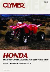 Clymer Repair Manuals for 1985-1986 ATC250R, 1986-1989 TRX250R - M 348