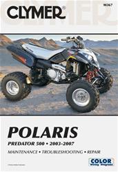 Clymer Repair Manuals for 2003-2007 PREDATOR 500 - M367